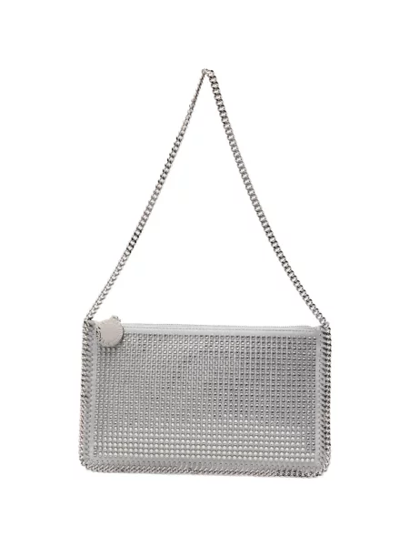 Geantă Stella Mccartney de cristal gri