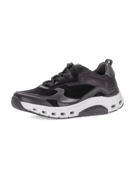 Sneakersy Gabor zamszowe czarne