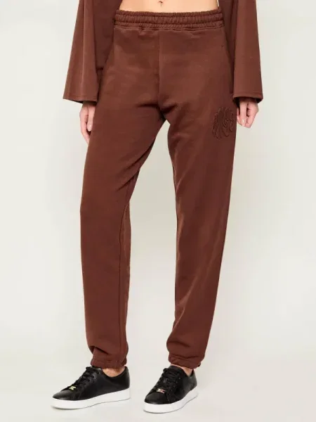 Hugo Blue pantaloni de trening din Naleisy_B maro uni albastru