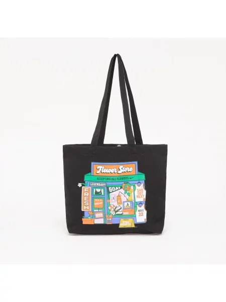 Чанта Nike Heritage Tote Bag Black/ Stadium Green/ White Universal бяло