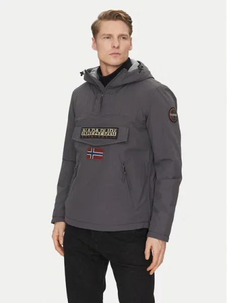 Napapijri Kurtka anorak Rainforest Pocket 2 szary