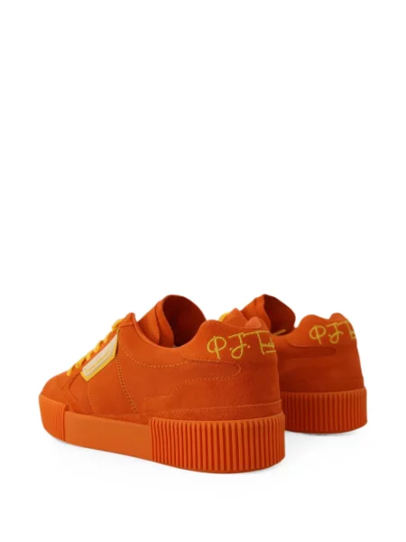 Szarvasbőr sneaker Dolce & Gabbana narancsszínű