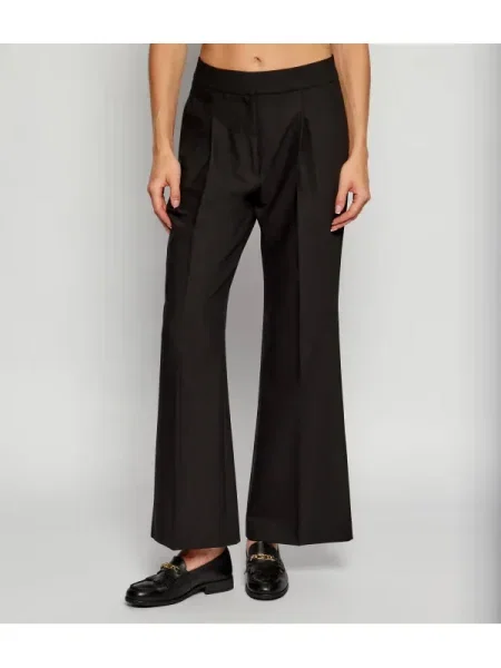 HUGO Pantaloni Hamaia | Relaxed fit negru