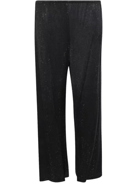Pantaloni Alexander Wang cu picior lat negru
