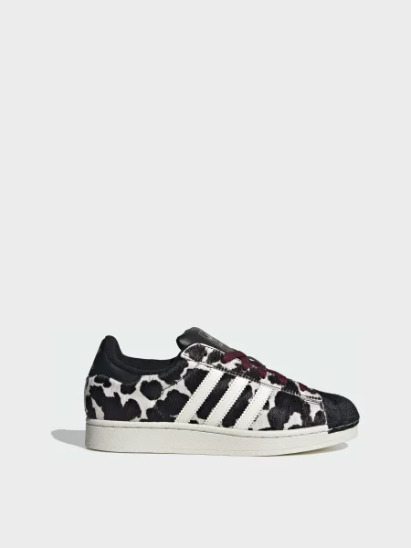 Кеди низькі adidas Superstar комбінований верх чорний