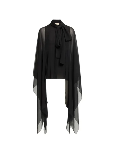 Cămașă Elie Saab cu funde negru