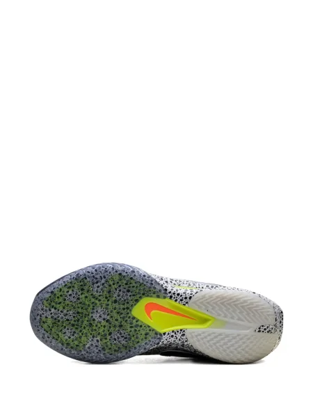 Sneakerși Nike Air Zoom din piele gri