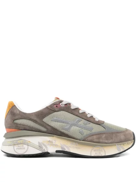 Sneakerși Premiata cu șireturi din dantelă