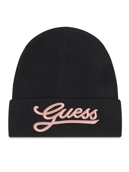Шапка GUESS Beanie Black L черно