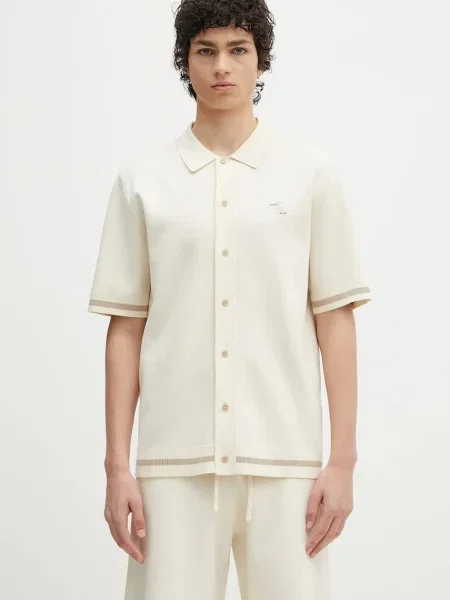 Filling Pieces cămașă Classic cu guler clasic relaxed bej
