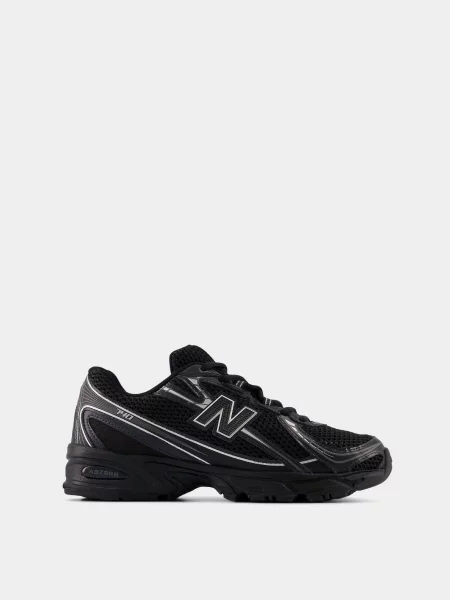 Кросівки повсякденні New Balance текстиль/синтетика чорний