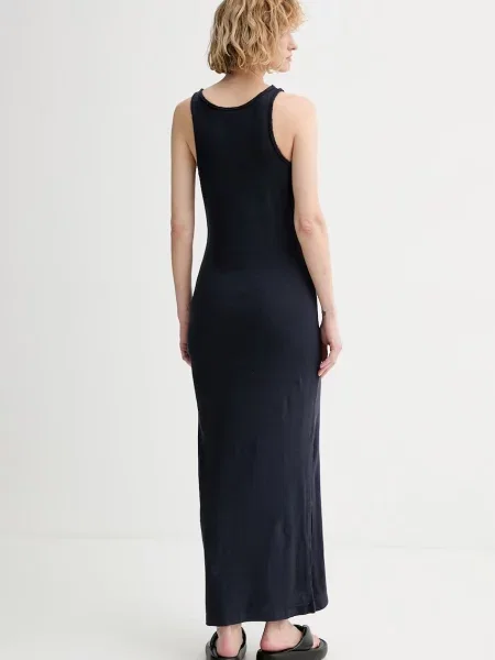 Zadig&Voltaire ruha vászonnal fekete