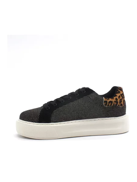 Sneakersy Liu Jo skórzane czarne
