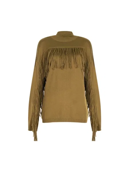 Sweter Trussardi zielony