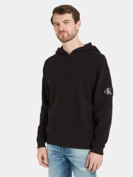 Sveter Calvin Klein Jeans čierna
