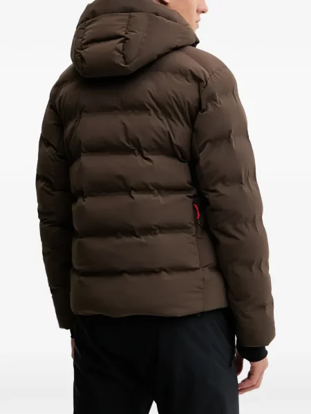 Jeździć na nartach kurtka narciarska Bogner Fire+ice brązowa