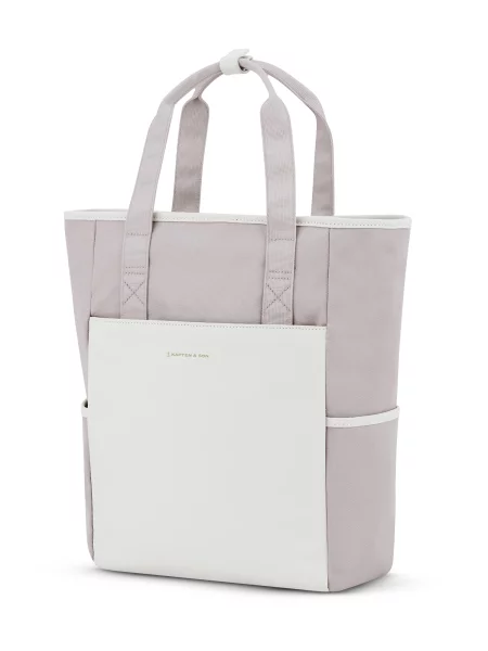 Kapten & Son Rucsac Lindby gri taupe alb