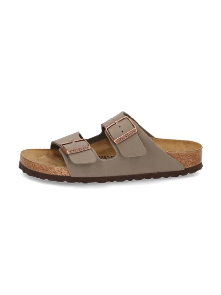 BIRKENSTOCK Pantofle Arizona šedobéžová béžové