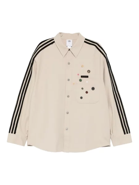 Aksamitne sneakersy Adidas Samba szare