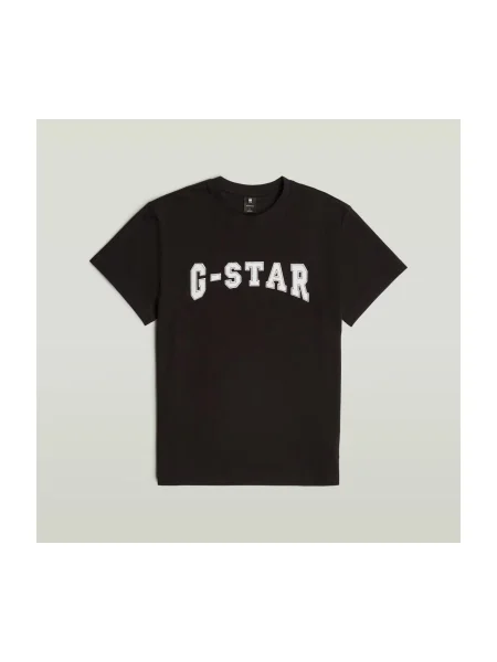 Filc póló G-star Raw fekete