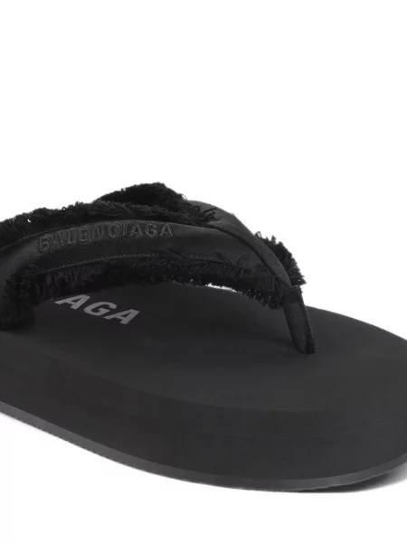 Chiloți tanga Balenciaga negru