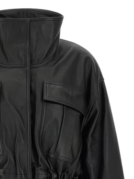 Geanta de piele Róhe negru