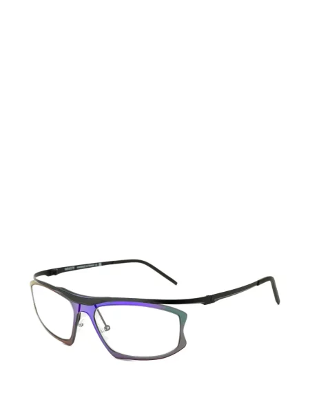 Ochelari de soare Parasite cu imprimeu geometric violet