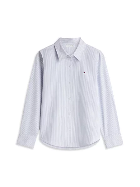 TOMMY HILFIGER Blúzka svetlomodrá biela