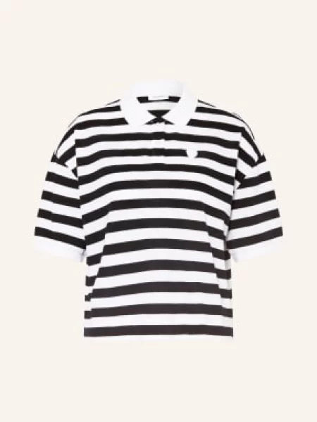 Darling Harbour Piqué Polokošile white / navy bílé