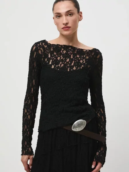 Tričko s dlouhým rukávem Medicine černá