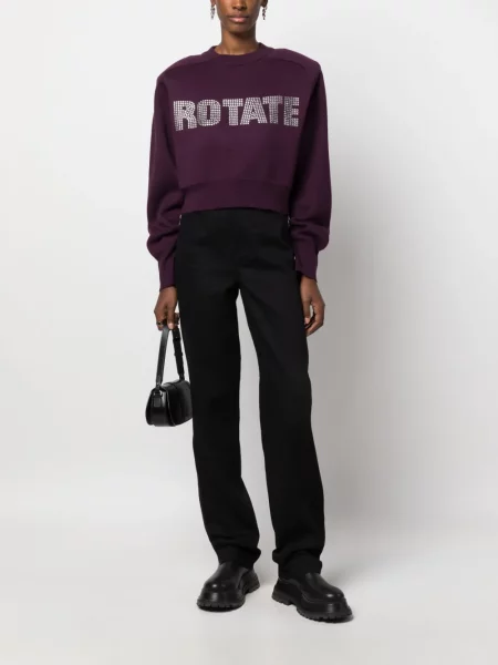 Kalnų krištolas megztinis Rotate violetinė