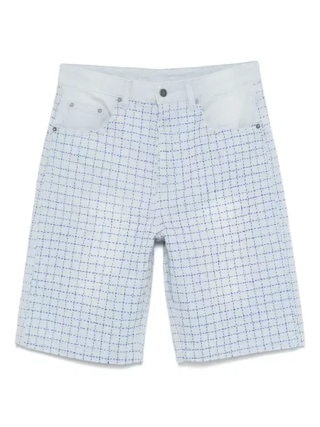 Pantaloni scurți din denim Glass Cypress albastru