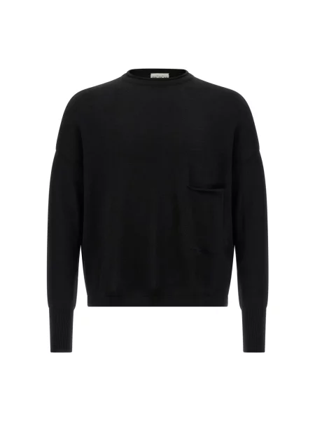 Sweter Ma'ry'ya wełniany czarny