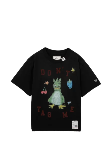 Tricou Maison Mihara Yasuhiro cu imagine negru