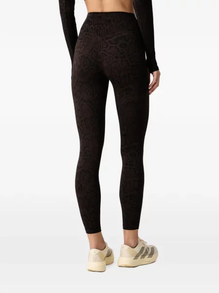 Decupat geacă Adidas cu glugă cu model piele de șarpe alb