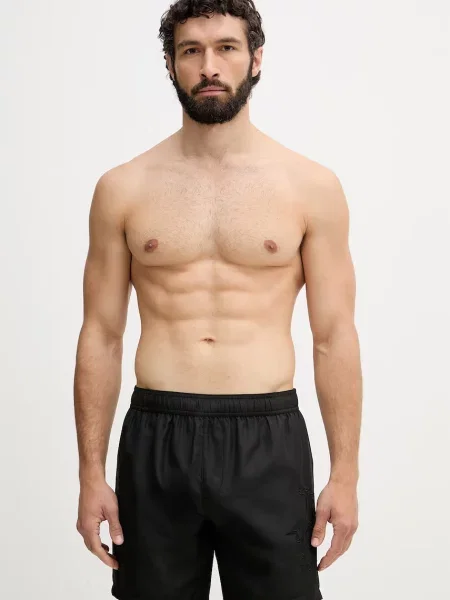 Trussardi σορτς μαγιό Ανδρικά μαύρο