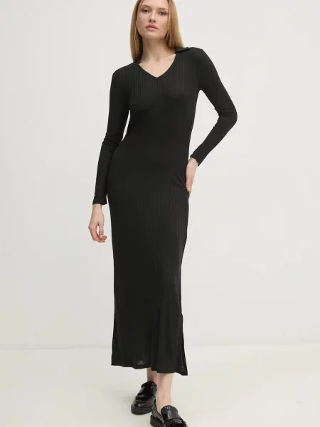 Calvin Klein Jeans Rochie tricotată negru