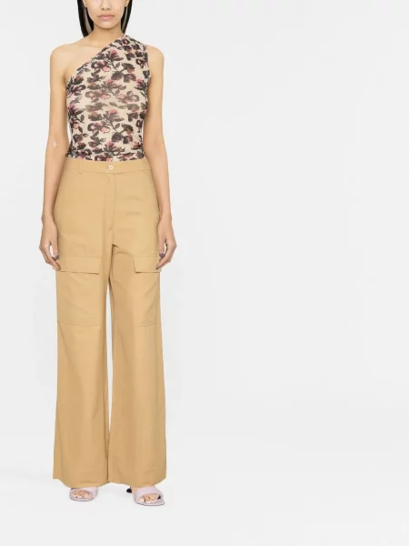Plačiakojis kelnės Stella Mccartney