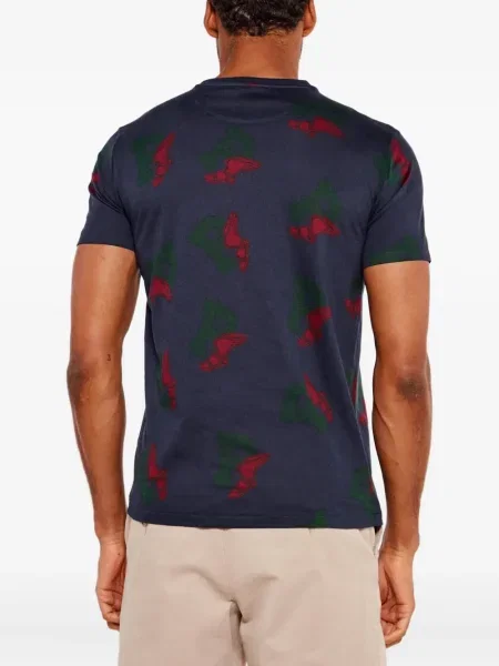 Slip de baie Polo Ralph Lauren alergare cu cordon cu imagine alb