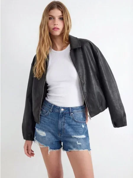 BALMOHK Jeans închis albastru