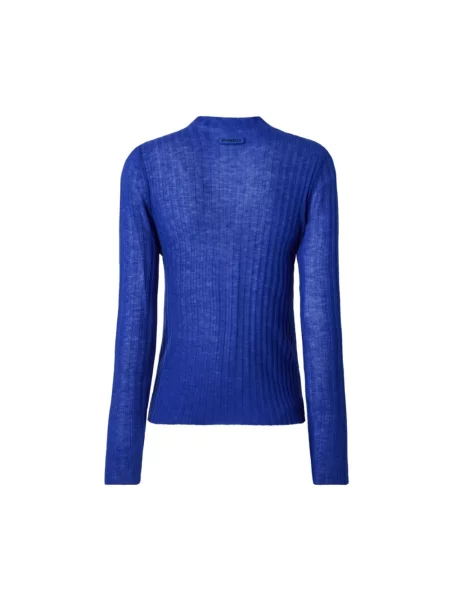 Pinko sweter wełniany niebieski