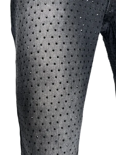 Blugi Rta de cristal negru