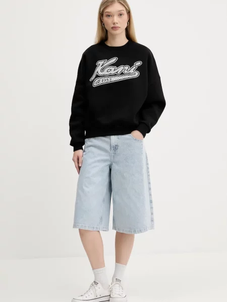 Свитер Karl Kani с принтом черный