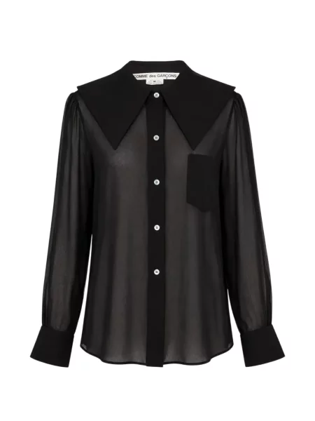 Gulerat bluză Comme Des Garçons negru