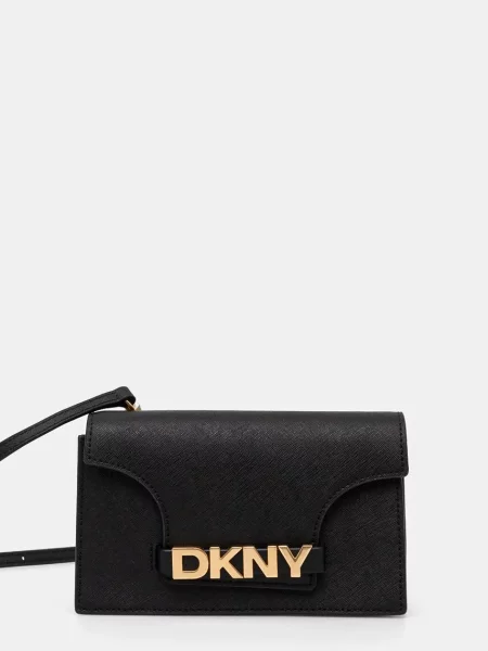 DKNY Kožna torba crna