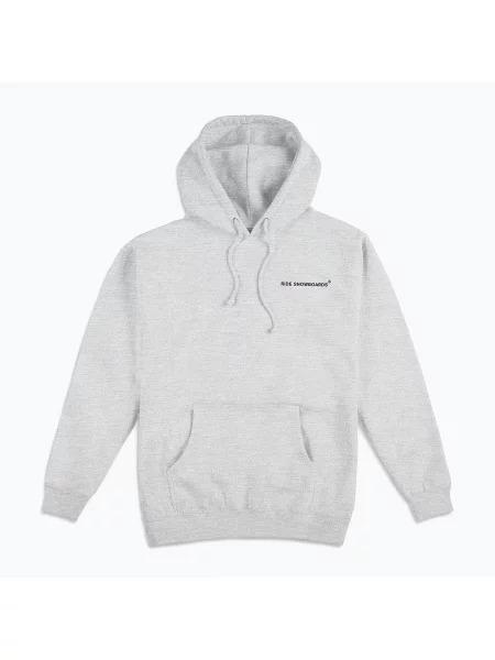 Мъжки суитшърт RIDE Old English Hoody heather grey сиво