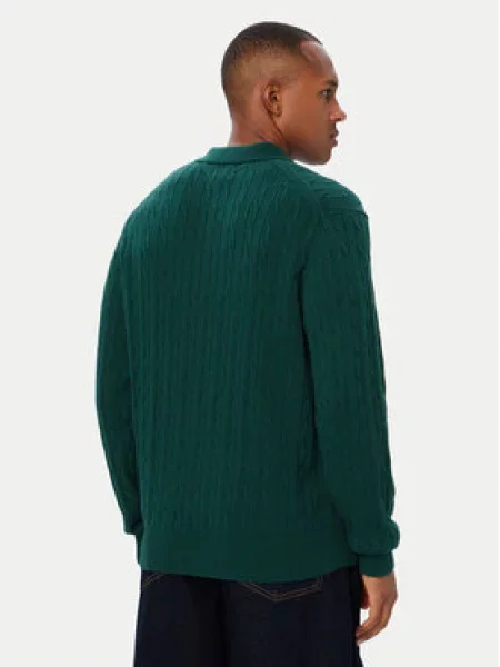 Tommy Hilfiger Pulover Classic Temno zelena