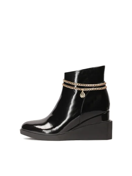 Kazar Botine auriu negru