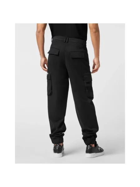Spodnie cargo Philipp Plein czarne