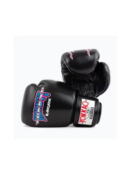 Рукавиці боксерські YOKKAO East Club black чорні